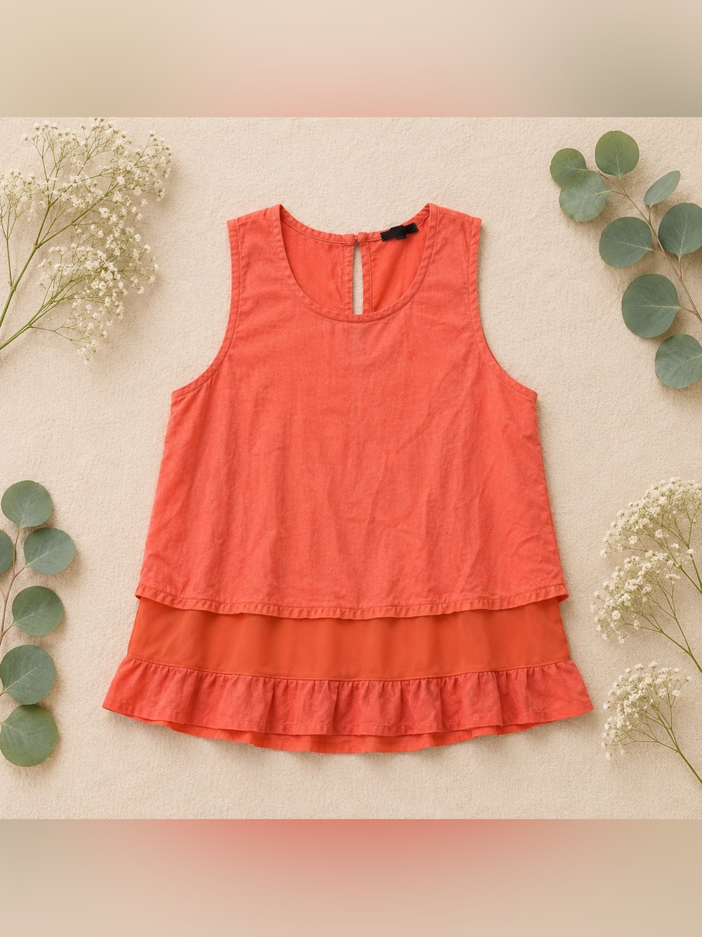 J. Crew double layer tank